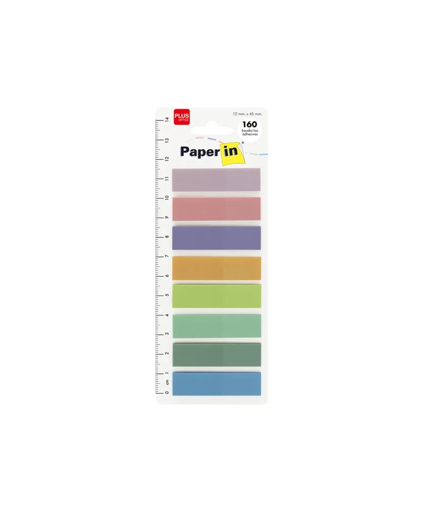 Banderitas Paper In Plus Office 8 Colores Pastel