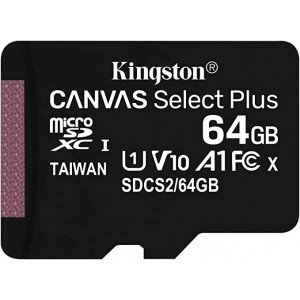 Kingston Canvas Select Plus Tarjeta microSD, SDCS2/64GB