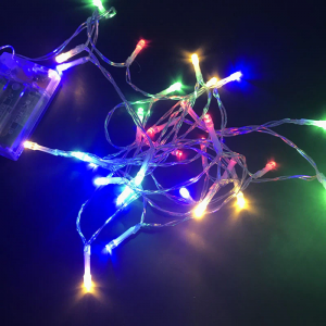 GUIRNALDA DE BATERIA  2M 20LED  COLOR