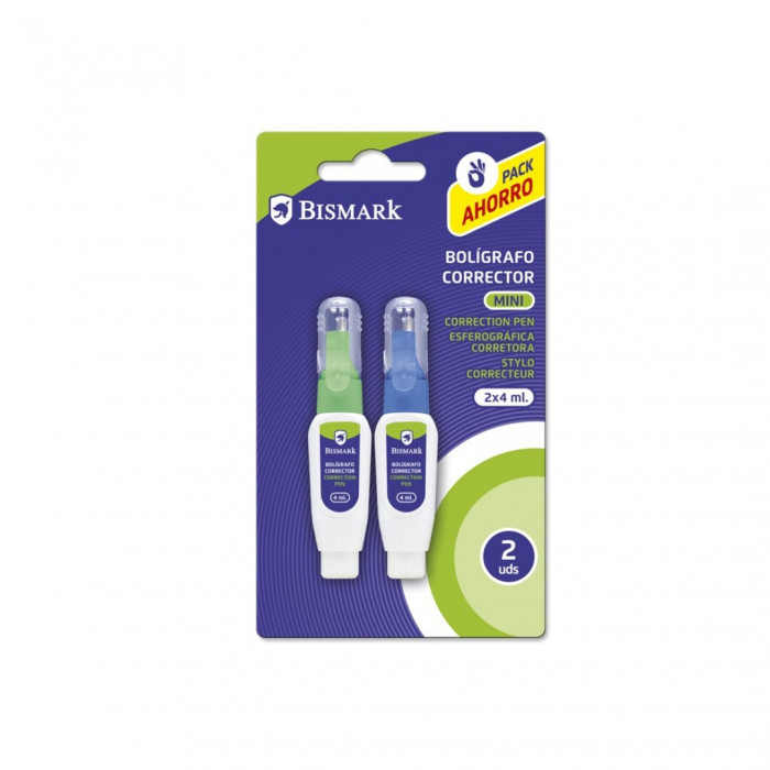 CORRECTOR BOLIGRAFO BISMARK MINI BL2