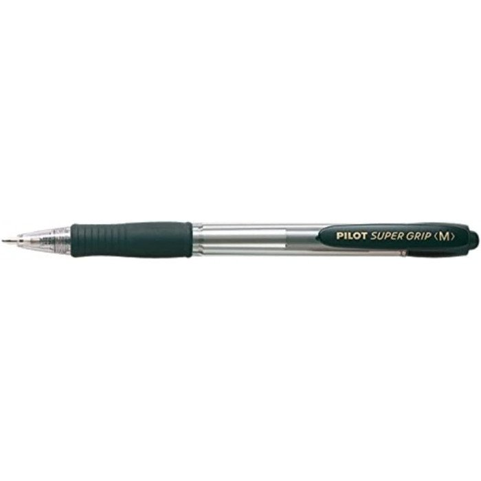Pilot Supergrip - Bolígrafo NEGRO