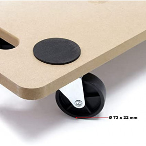 Tabla de Ruedas para Transporte