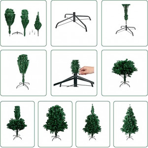 Árvore de Natal artificial, verde 210CM