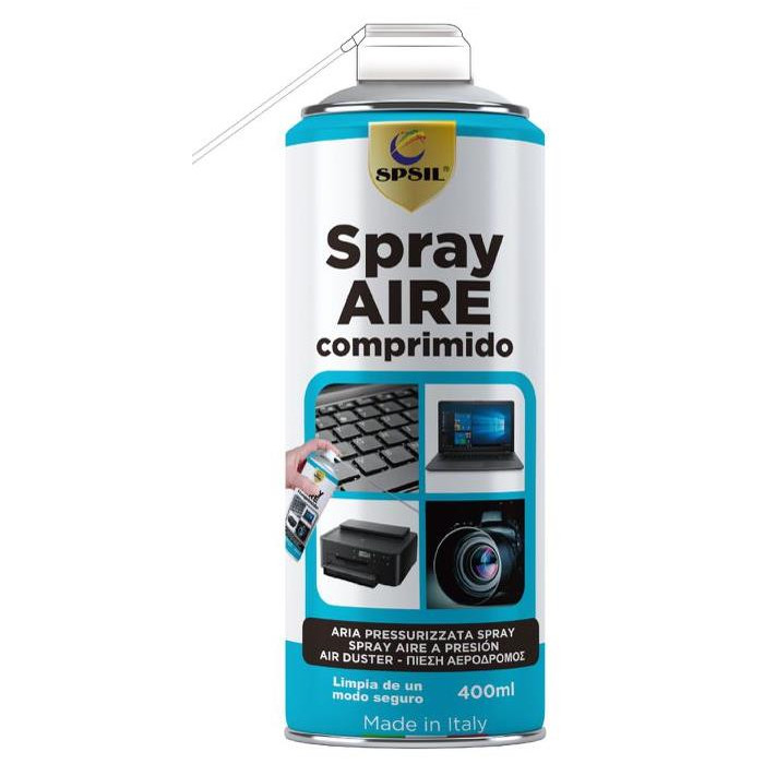 Spray Aire Comprimido 400ml para la Limpieza