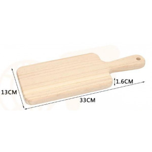 Tabla Cocina C/Mango, madera  color natural, 1 UND