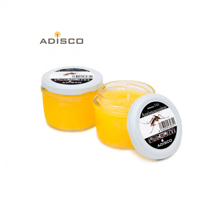 Vela Antimosquitos olor limon Adisco