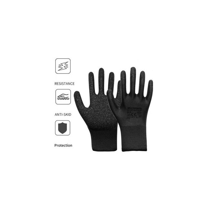 1 pares de guantes de trabajo Nyloflex - guantes de jardinería,
