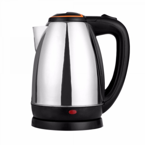 Orbit KET-8024 Hervidor eléctrico de 1500 W con función de apagado automático y manual, 1,8 l, plateado