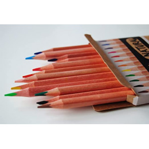 Bismark Lapiceros Natural Eco-Kraft 12 colores