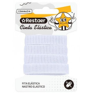 cinta elastico 15mm x 2m...