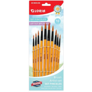 set Pinceles 10 unidades