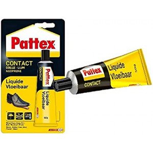 Pattex Cola de contacto universal instantánea multiusos, a prueba de agua, 50 gr