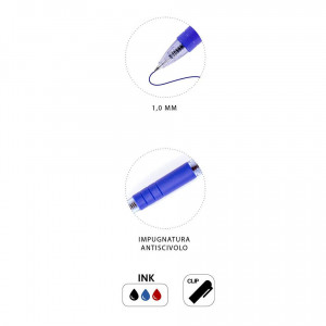 Click Click Bolígrafo 1Mm 6Pz Colores Surtidos