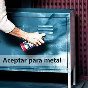 Pintura Spray 400ml para Metal/Madera/Plástico (Cromo Plata, 1 Bote) :  : Bricolaje y herramientas