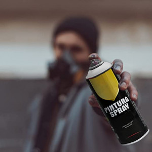 Pintura Spray 400ml para Metal/Madera/Plástico (Cromo Oro, 400 ml (Paquete de 12)