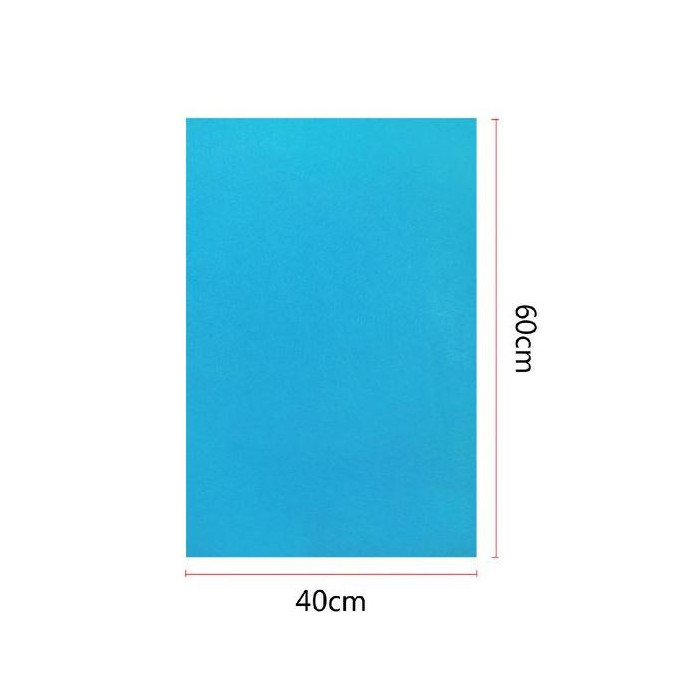 Tela de Fieltro Color Azul 40x60cm