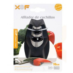 Afilador de Cuchillos Manual Profesional, Para la Cocina y Afilar tu Cuchillo en 2 etapas