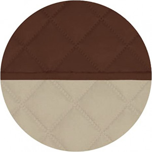 Funda Cubre Sofá Reversible,Dispone Todas Medidas , (1PLAZA 56CM, Choco)
