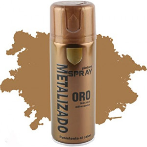 Pintura Spray Oro...