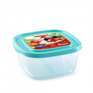 Fiambrera Basic Cuadrada 1,5 L