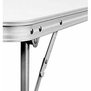 Mesa De Playa Plegable (75x55x25/60cm) Camping Piscina Terraza Cama De Aluminio Portátil