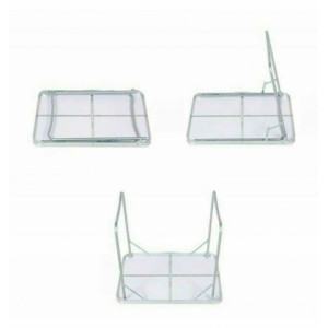 Mesa Plegable De Terraza Playa Camping Piscina Balcón 60x55x80cm