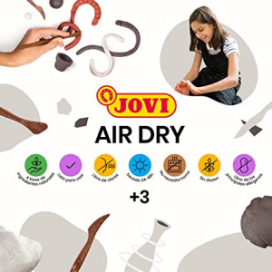 Pasta jovi para modelar 500 gr terracota